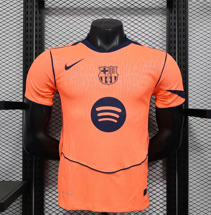 25/26 Player edition Barcelona Third edition Jerseys