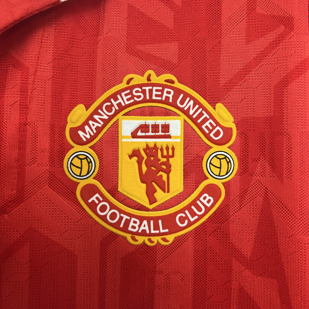 Retro Long Sleeve Manchester United 92/94 Home