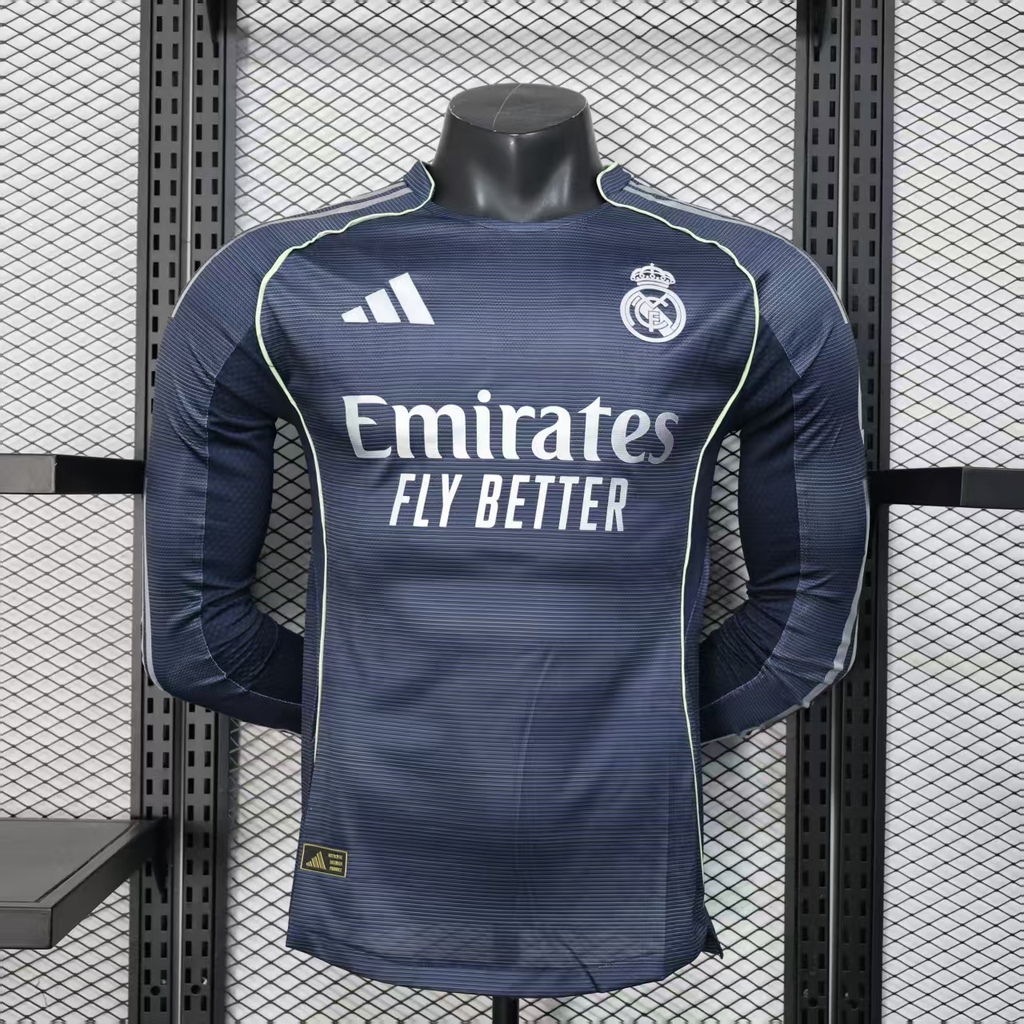 25/26 Player Edition Real Madrid Away Long Sleeve