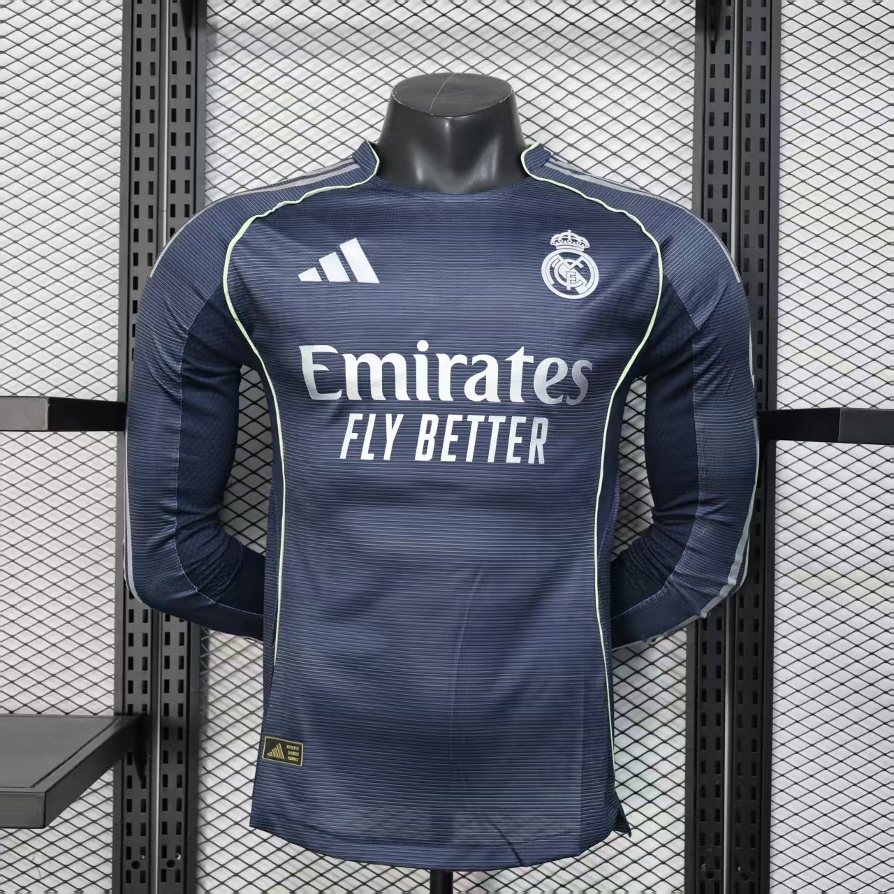 25/26 Player Edition Real Madrid Away Long Sleeve