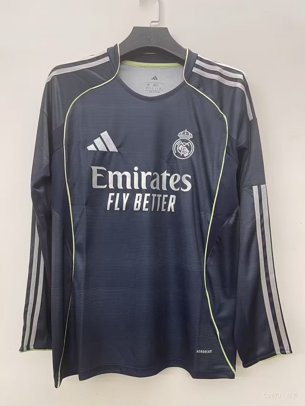 25/26 long sleeve Real Madrid away