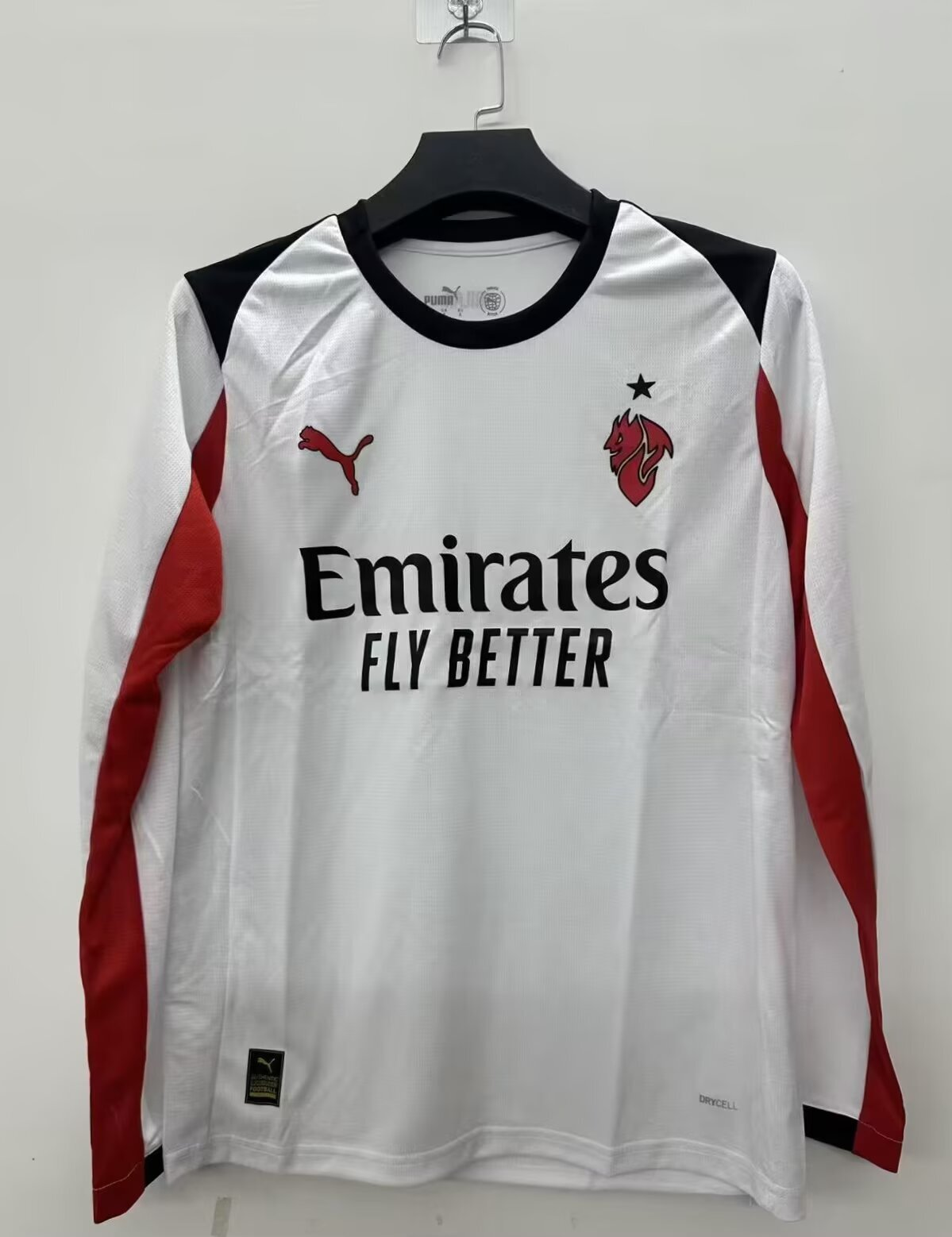 25/26 long sleeve Ac Milan away