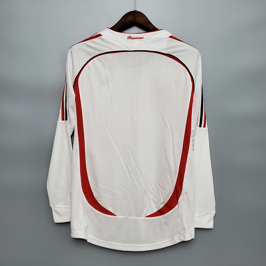 06/07 Retro Long Sleeve Ac Milan