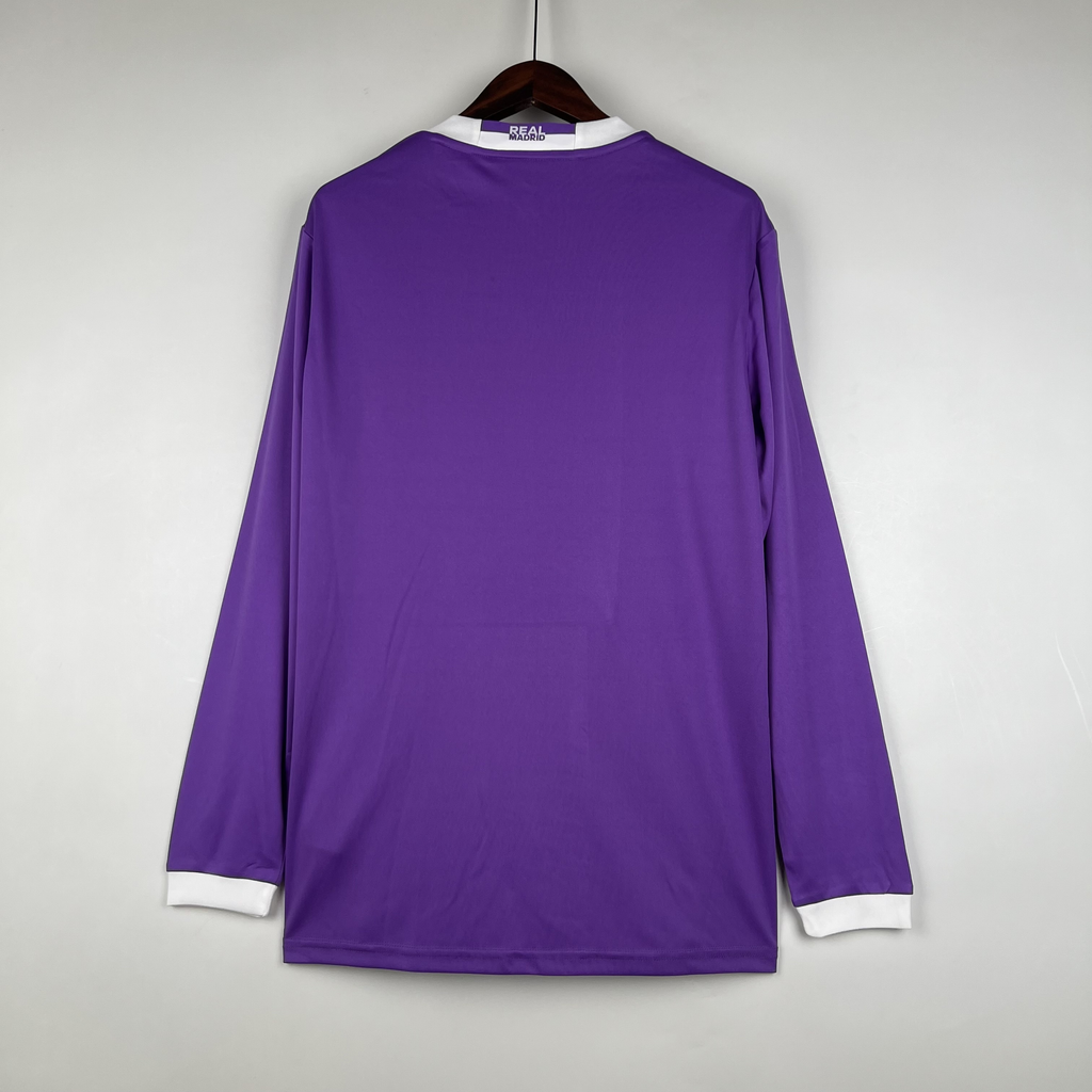 16/17 Retro Long Sleeve Real Madrid