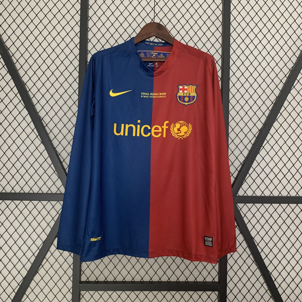 08/09 Retro Long Sleeve Barcelona