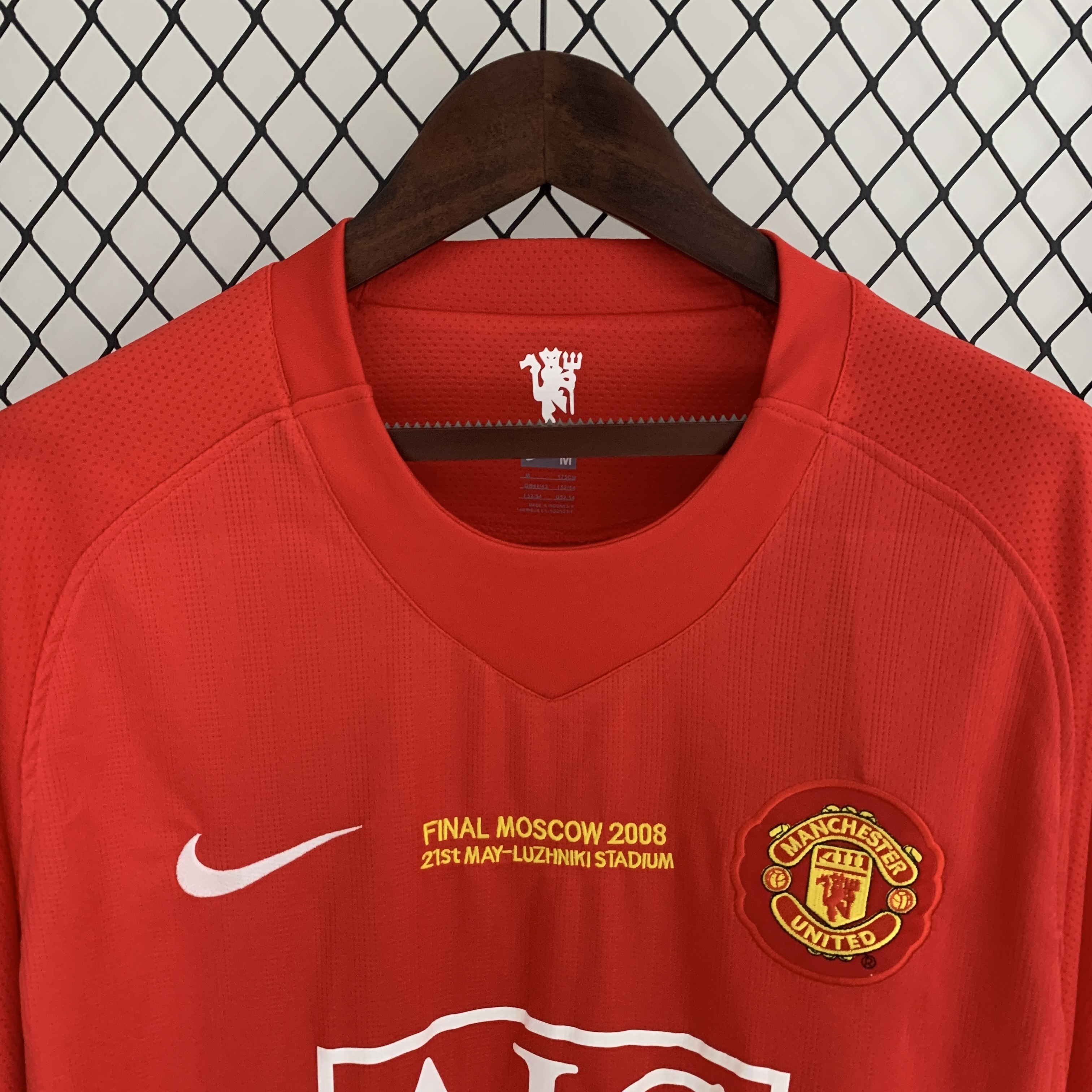 07/08 Retro Long Sleeve Manchester United