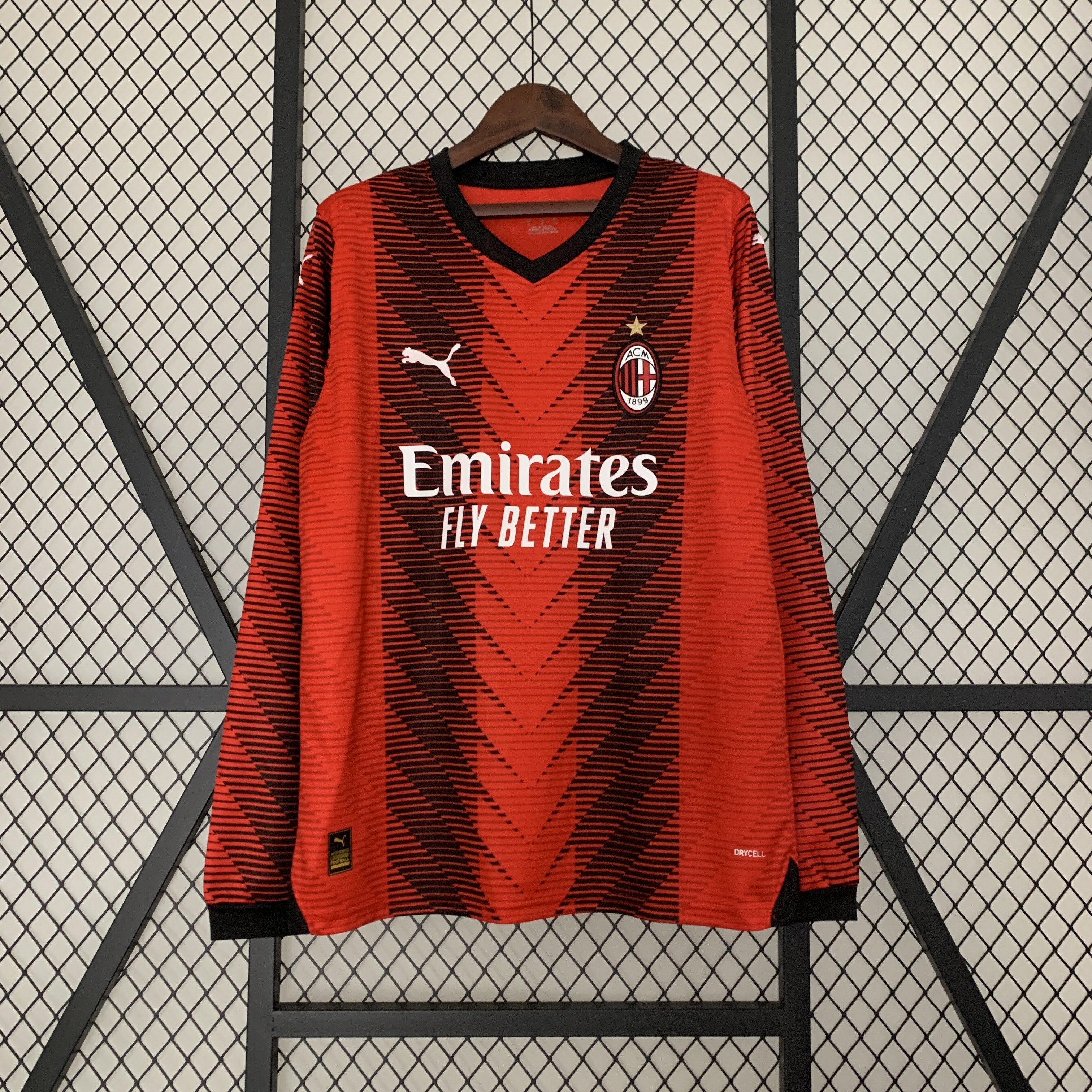 23/24 long sleeve Ac Milan Fan