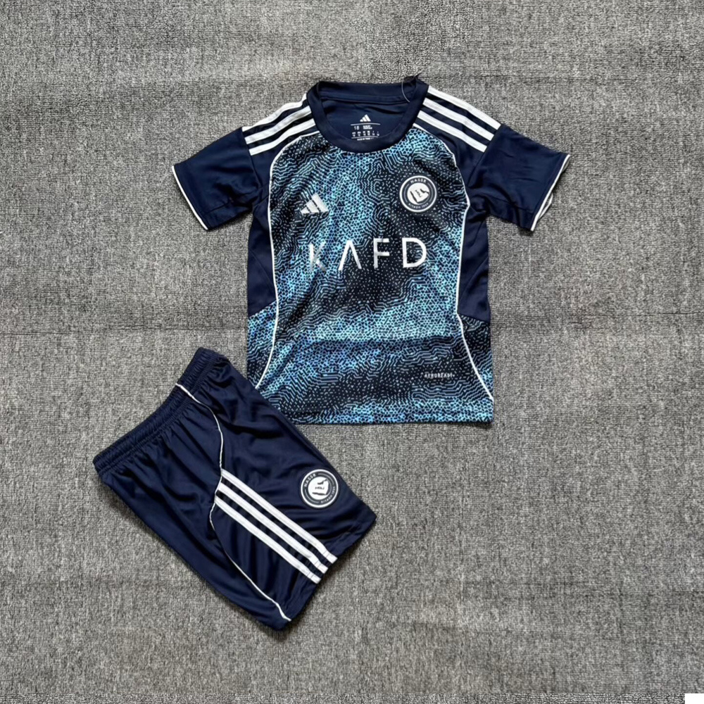 25/26 al nassr away kids kit